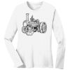 1-DAY RUSH NO MINIMUM Ladies Long Sleeve Crew Neck T-Shirt Thumbnail