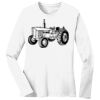 1-DAY RUSH NO MINIMUM Ladies Long Sleeve Crew Neck T-Shirt Thumbnail