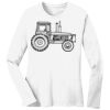 1-DAY RUSH NO MINIMUM Ladies Long Sleeve Crew Neck T-Shirt Thumbnail