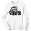 1-DAY RUSH NO MINIMUM Ladies Long Sleeve Crew Neck T-Shirt Thumbnail