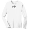 1-DAY RUSH NO MINIMUM Ladies Long Sleeve Crew Neck T-Shirt Thumbnail