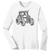 1-DAY RUSH NO MINIMUM Ladies Long Sleeve Crew Neck T-Shirt Thumbnail