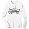 1-DAY RUSH NO MINIMUM Ladies Long Sleeve Crew Neck T-Shirt Thumbnail