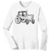 1-DAY RUSH NO MINIMUM Ladies Long Sleeve Crew Neck T-Shirt Thumbnail