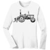 1-DAY RUSH NO MINIMUM Ladies Long Sleeve Crew Neck T-Shirt Thumbnail