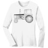 1-DAY RUSH NO MINIMUM Ladies Long Sleeve Crew Neck T-Shirt Thumbnail