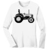 1-DAY RUSH NO MINIMUM Ladies Long Sleeve Crew Neck T-Shirt Thumbnail