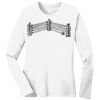 1-DAY RUSH NO MINIMUM Ladies Long Sleeve Crew Neck T-Shirt Thumbnail