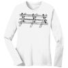 1-DAY RUSH NO MINIMUM Ladies Long Sleeve Crew Neck T-Shirt Thumbnail