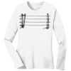 1-DAY RUSH NO MINIMUM Ladies Long Sleeve Crew Neck T-Shirt Thumbnail