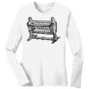 1-DAY RUSH NO MINIMUM Ladies Long Sleeve Crew Neck T-Shirt Thumbnail