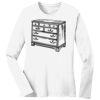 1-DAY RUSH NO MINIMUM Ladies Long Sleeve Crew Neck T-Shirt Thumbnail