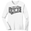 1-DAY RUSH NO MINIMUM Ladies Long Sleeve Crew Neck T-Shirt Thumbnail