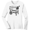 1-DAY RUSH NO MINIMUM Ladies Long Sleeve Crew Neck T-Shirt Thumbnail