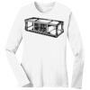 1-DAY RUSH NO MINIMUM Ladies Long Sleeve Crew Neck T-Shirt Thumbnail