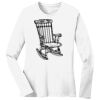 1-DAY RUSH NO MINIMUM Ladies Long Sleeve Crew Neck T-Shirt Thumbnail