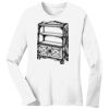 1-DAY RUSH NO MINIMUM Ladies Long Sleeve Crew Neck T-Shirt Thumbnail