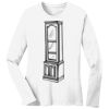 1-DAY RUSH NO MINIMUM Ladies Long Sleeve Crew Neck T-Shirt Thumbnail