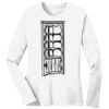1-DAY RUSH NO MINIMUM Ladies Long Sleeve Crew Neck T-Shirt Thumbnail