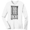 1-DAY RUSH NO MINIMUM Ladies Long Sleeve Crew Neck T-Shirt Thumbnail
