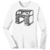 1-DAY RUSH NO MINIMUM Ladies Long Sleeve Crew Neck T-Shirt Thumbnail