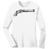 1-DAY RUSH NO MINIMUM Ladies Long Sleeve Crew Neck T-Shirt Thumbnail