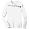 1-DAY RUSH NO MINIMUM Ladies Long Sleeve Crew Neck T-Shirt Thumbnail