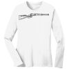 1-DAY RUSH NO MINIMUM Ladies Long Sleeve Crew Neck T-Shirt Thumbnail