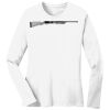 1-DAY RUSH NO MINIMUM Ladies Long Sleeve Crew Neck T-Shirt Thumbnail