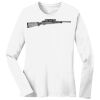 1-DAY RUSH NO MINIMUM Ladies Long Sleeve Crew Neck T-Shirt Thumbnail