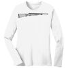 1-DAY RUSH NO MINIMUM Ladies Long Sleeve Crew Neck T-Shirt Thumbnail