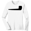 1-DAY RUSH NO MINIMUM Ladies Long Sleeve Crew Neck T-Shirt Thumbnail