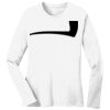 1-DAY RUSH NO MINIMUM Ladies Long Sleeve Crew Neck T-Shirt Thumbnail