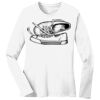 1-DAY RUSH NO MINIMUM Ladies Long Sleeve Crew Neck T-Shirt Thumbnail