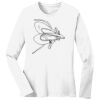 1-DAY RUSH NO MINIMUM Ladies Long Sleeve Crew Neck T-Shirt Thumbnail