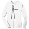 1-DAY RUSH NO MINIMUM Ladies Long Sleeve Crew Neck T-Shirt Thumbnail