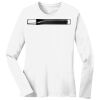 1-DAY RUSH NO MINIMUM Ladies Long Sleeve Crew Neck T-Shirt Thumbnail