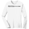 1-DAY RUSH NO MINIMUM Ladies Long Sleeve Crew Neck T-Shirt Thumbnail
