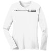 1-DAY RUSH NO MINIMUM Ladies Long Sleeve Crew Neck T-Shirt Thumbnail