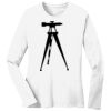 1-DAY RUSH NO MINIMUM Ladies Long Sleeve Crew Neck T-Shirt Thumbnail