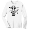1-DAY RUSH NO MINIMUM Ladies Long Sleeve Crew Neck T-Shirt Thumbnail