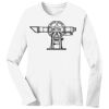 1-DAY RUSH NO MINIMUM Ladies Long Sleeve Crew Neck T-Shirt Thumbnail