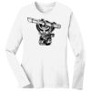 1-DAY RUSH NO MINIMUM Ladies Long Sleeve Crew Neck T-Shirt Thumbnail