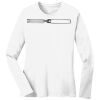 1-DAY RUSH NO MINIMUM Ladies Long Sleeve Crew Neck T-Shirt Thumbnail