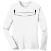 1-DAY RUSH NO MINIMUM Ladies Long Sleeve Crew Neck T-Shirt Thumbnail