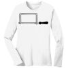 1-DAY RUSH NO MINIMUM Ladies Long Sleeve Crew Neck T-Shirt Thumbnail