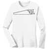 1-DAY RUSH NO MINIMUM Ladies Long Sleeve Crew Neck T-Shirt Thumbnail