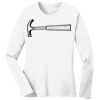 1-DAY RUSH NO MINIMUM Ladies Long Sleeve Crew Neck T-Shirt Thumbnail