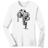 1-DAY RUSH NO MINIMUM Ladies Long Sleeve Crew Neck T-Shirt Thumbnail