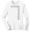 1-DAY RUSH NO MINIMUM Ladies Long Sleeve Crew Neck T-Shirt Thumbnail